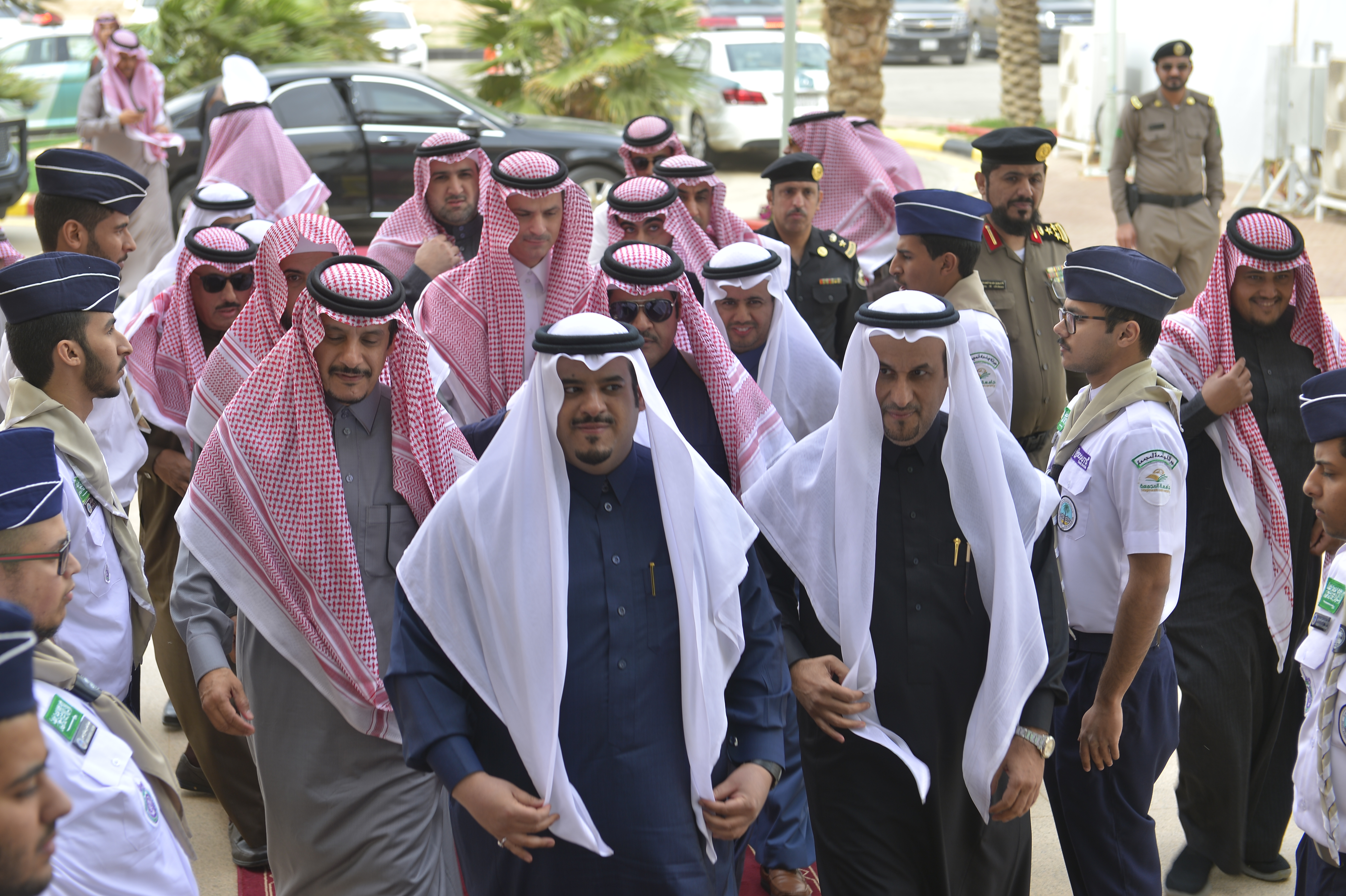 نائب أمير منطقة الرياض يزور الجامعة خلال جولته التفقدية لمحا…