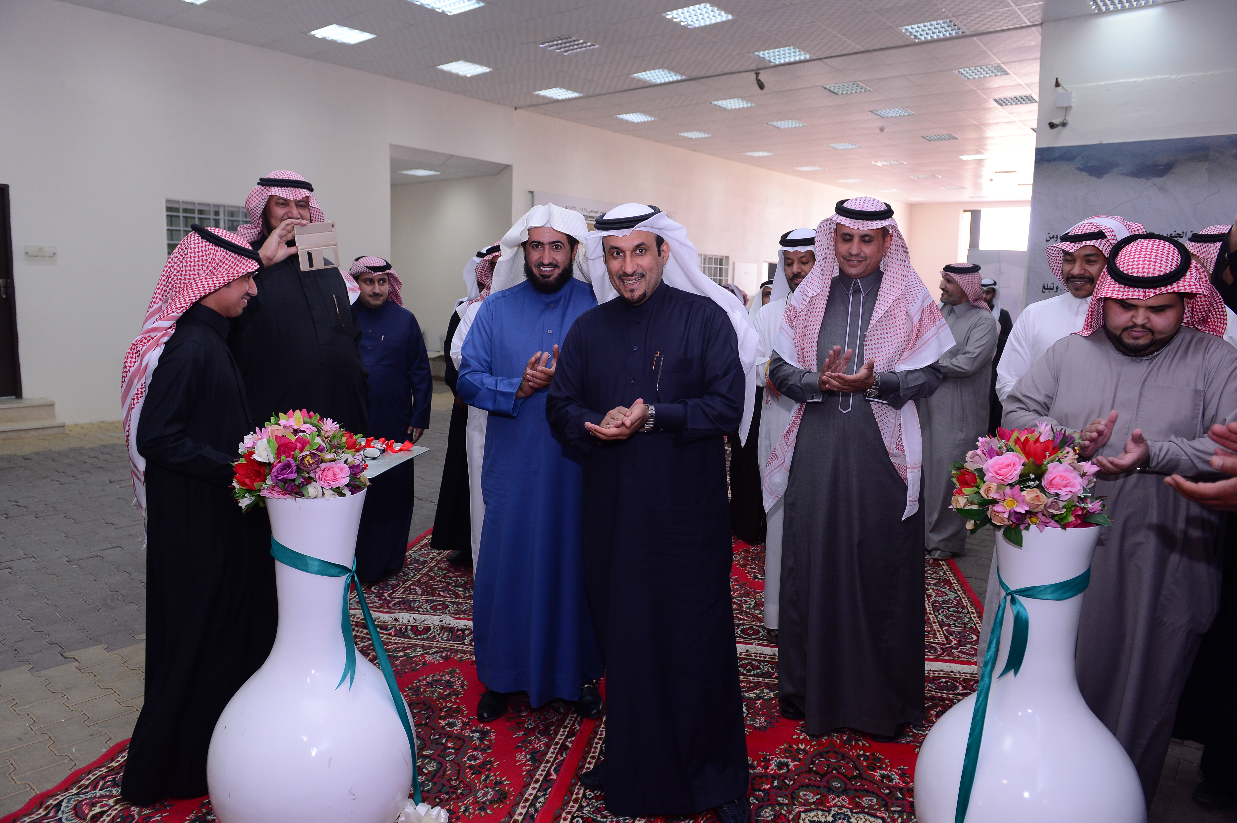 معالي مدير الجامعة يفتتح الوحدة الرقمية ( آمن ) لخدمة الطالب…