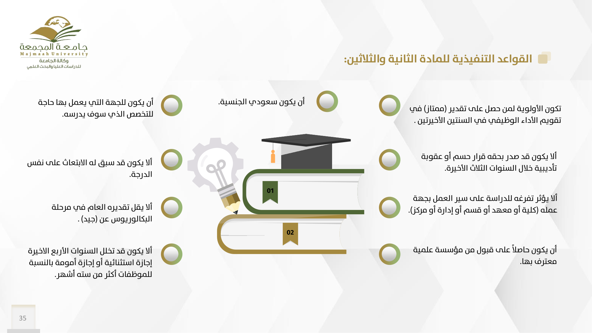 القواعد التنفيذية34