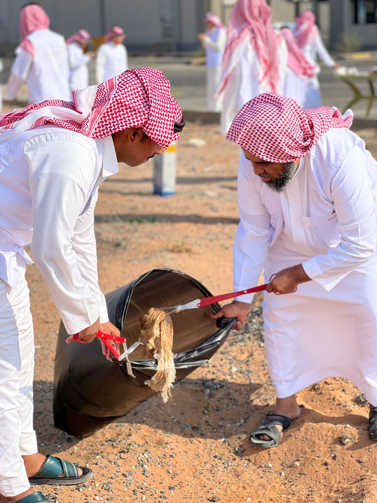 امتداداً لمراحل تنفيذ "مبادرة تحسين بيئة المدن الجامعية" : الإدارة وبالتعاون مع كليات الجامعة تُنفذ أنشطة المبادرة