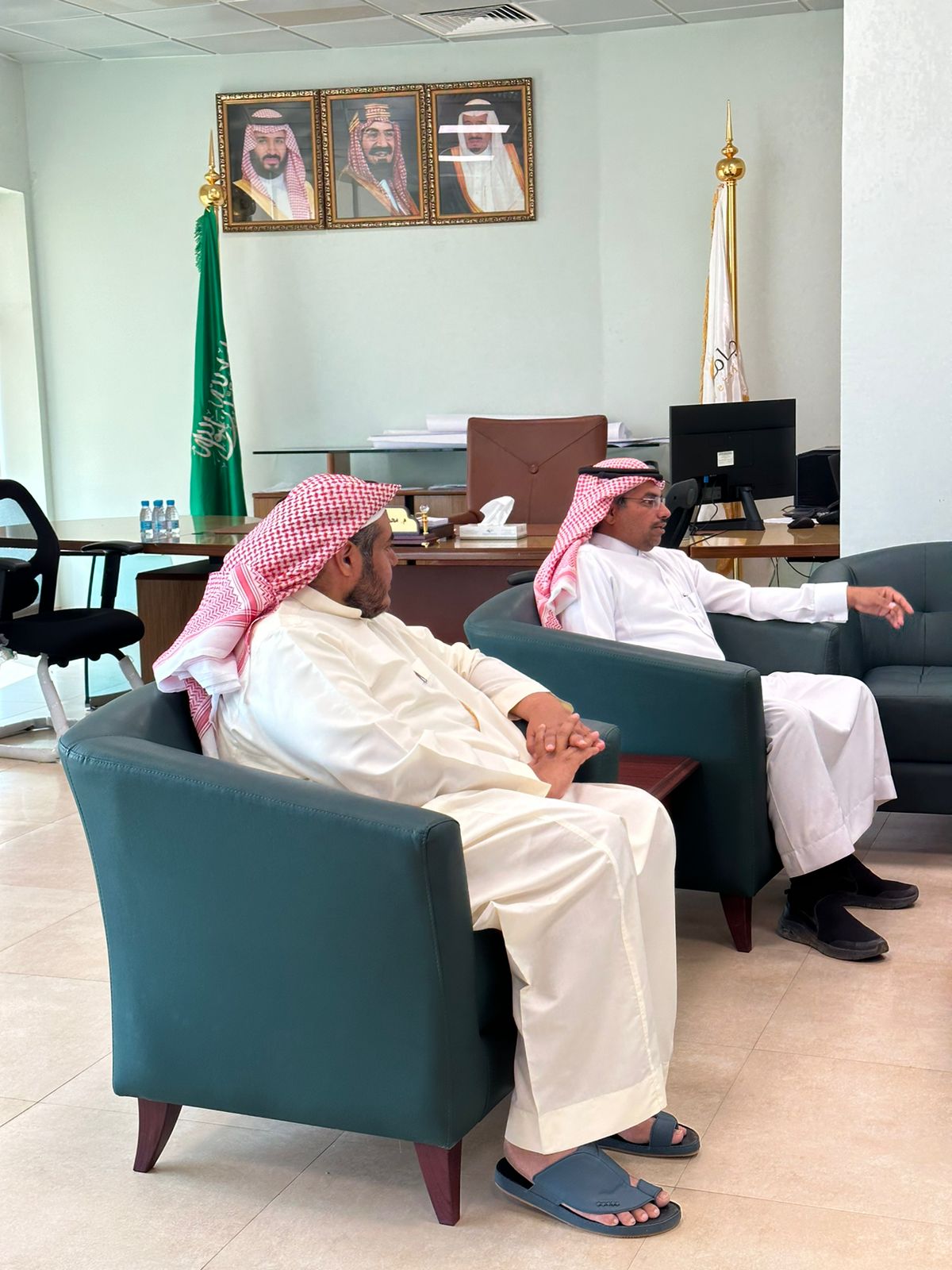 الأجتماع مع رئيس جمعية إدارة المرافق السعودية3