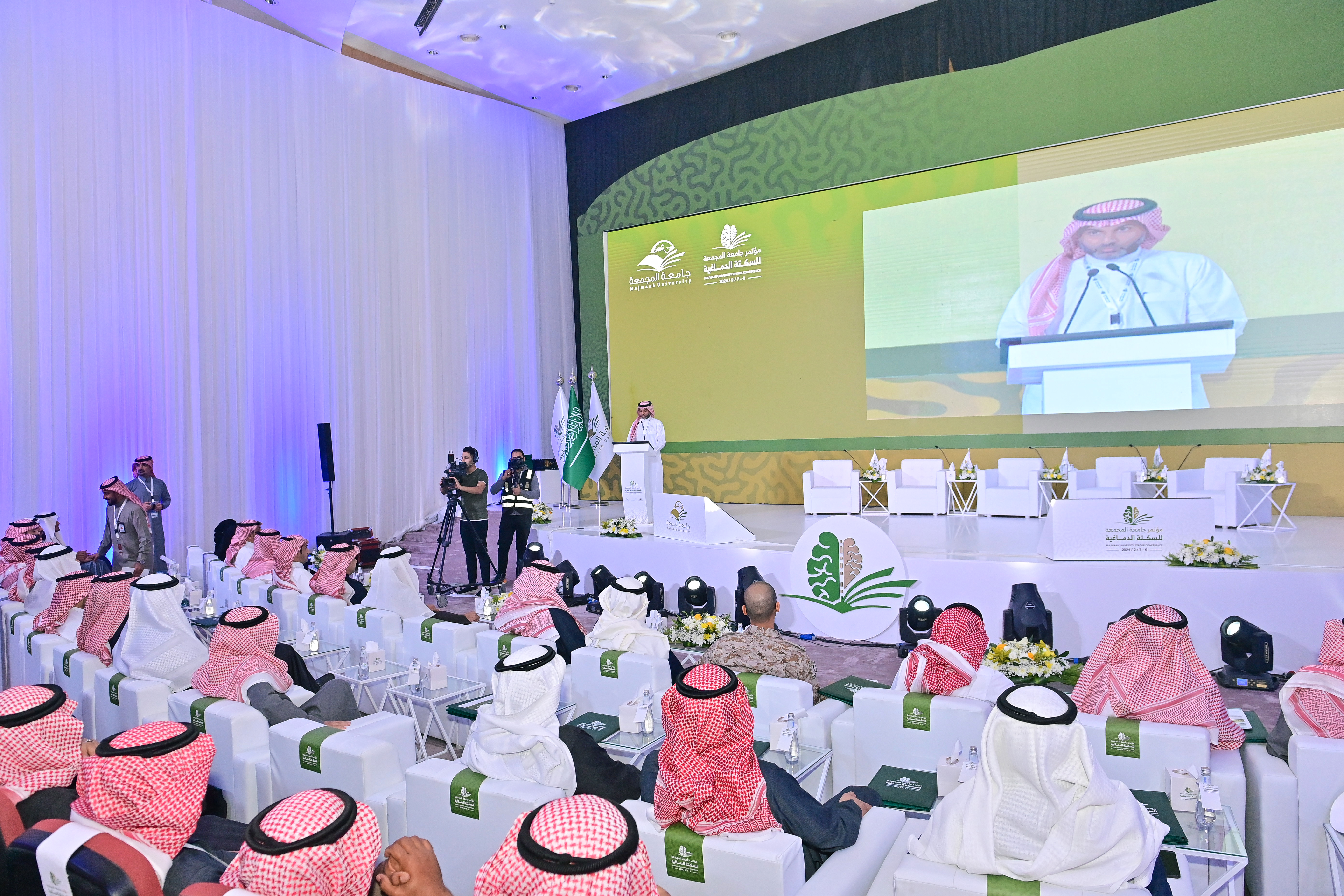 الجامعة تقيم مؤتمر جامعة المجمعة للسكتة الدماغية
