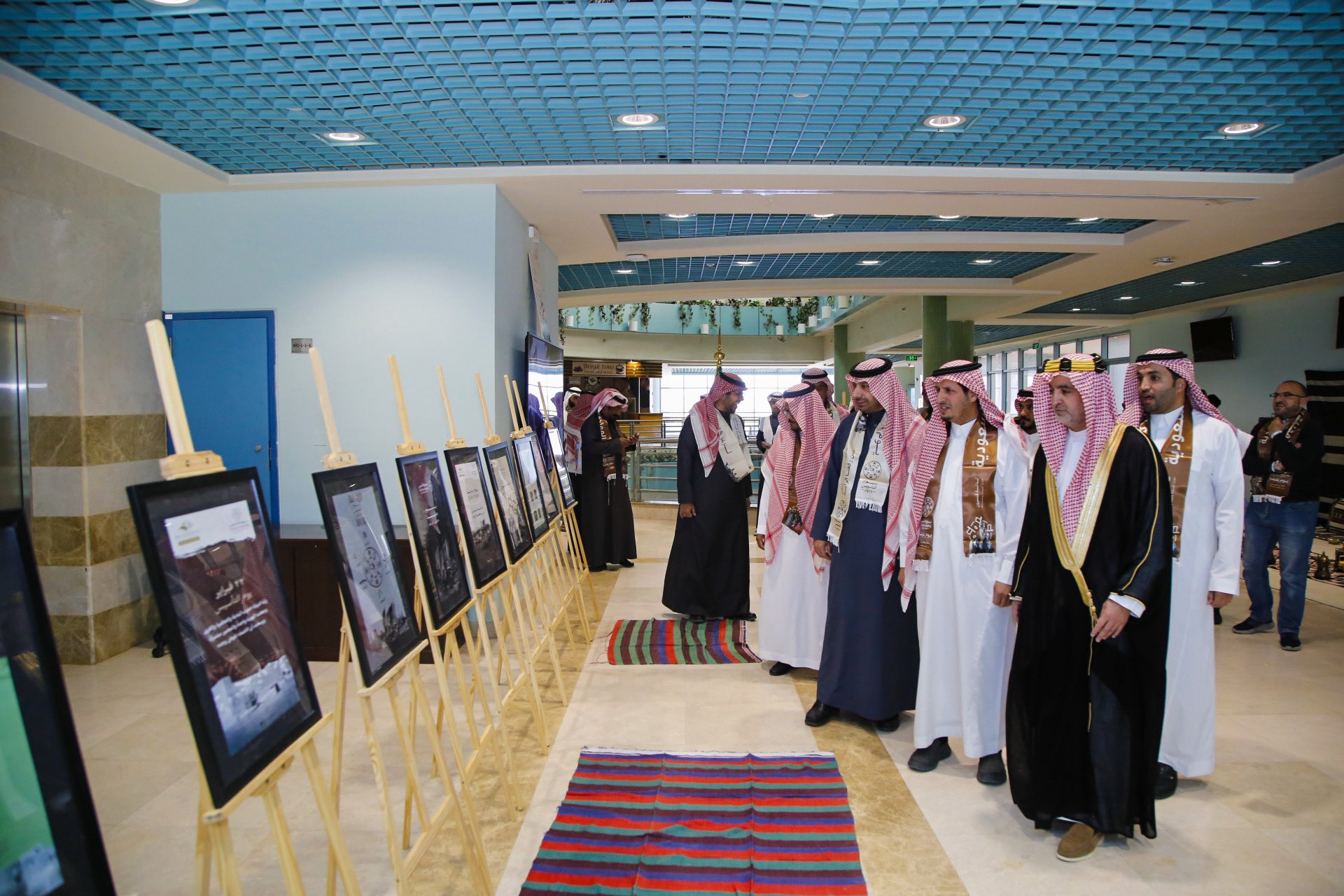 احتفال كلية التربية (شطر الطلاب ) بيوم التأسيس السعودي