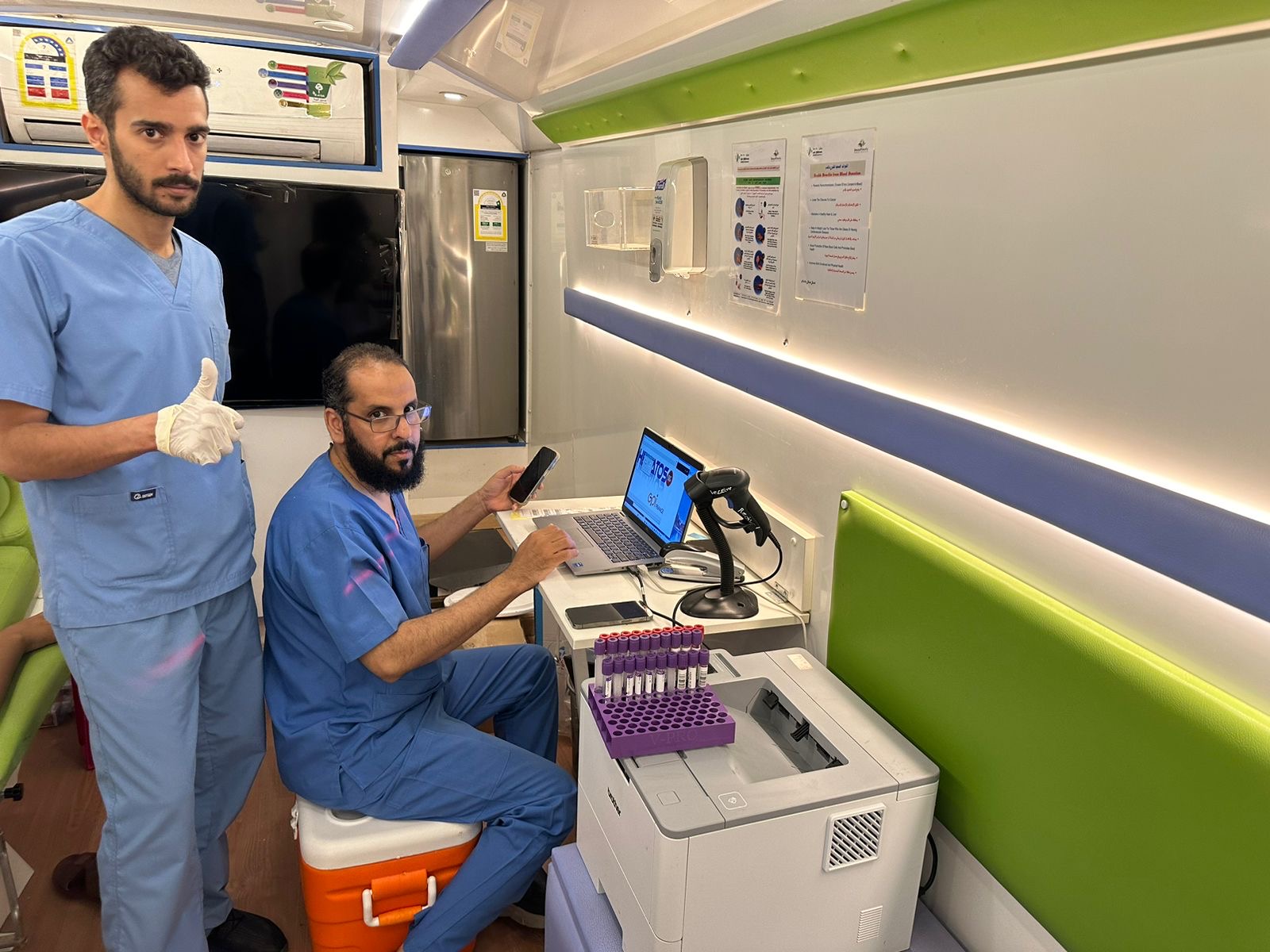حملة تبرع بالدم - جامعة المجمعة