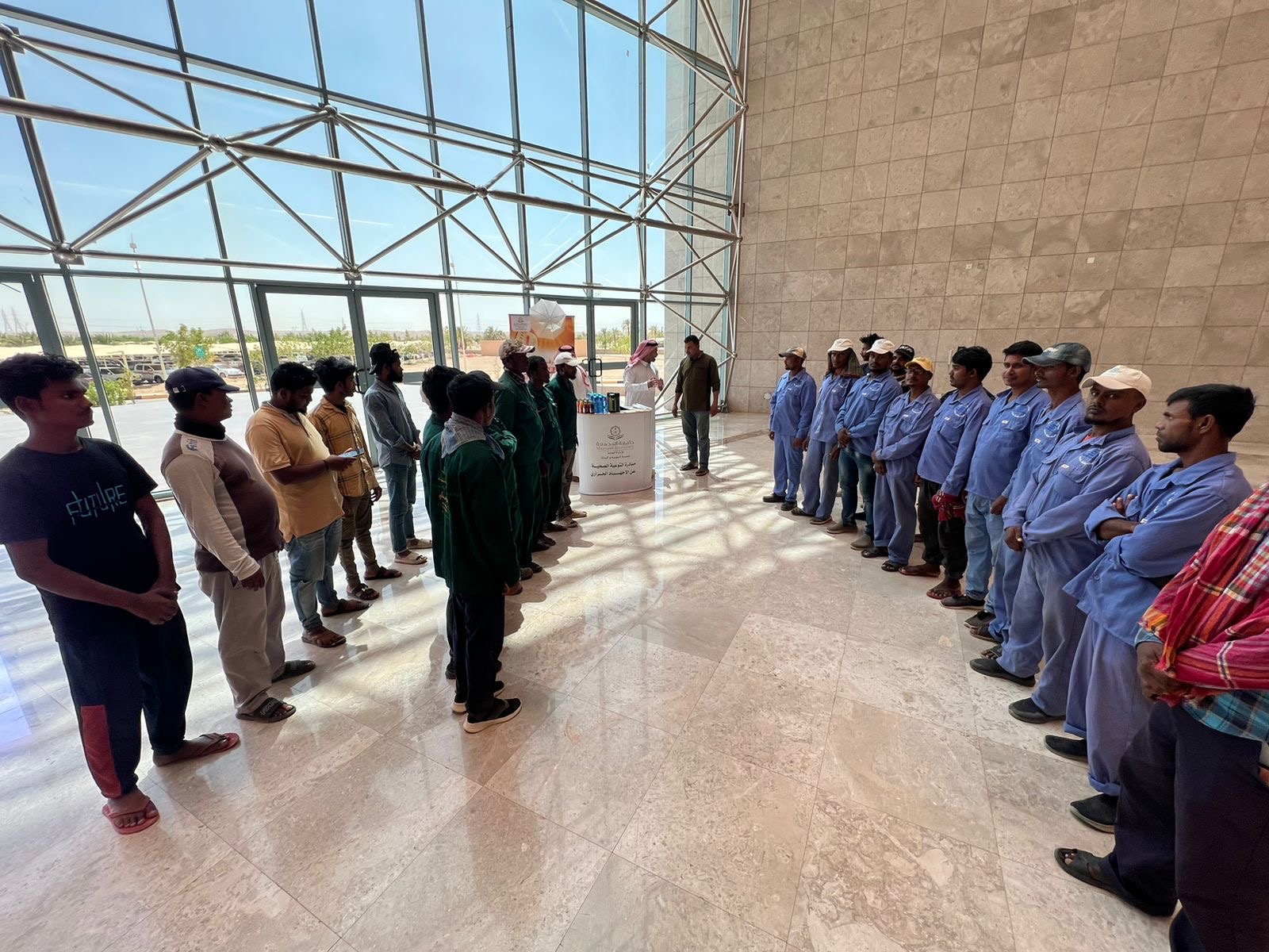 الإدارة تُنفذ مبادرة التوعية الصحية عن الإجهاد الحراري