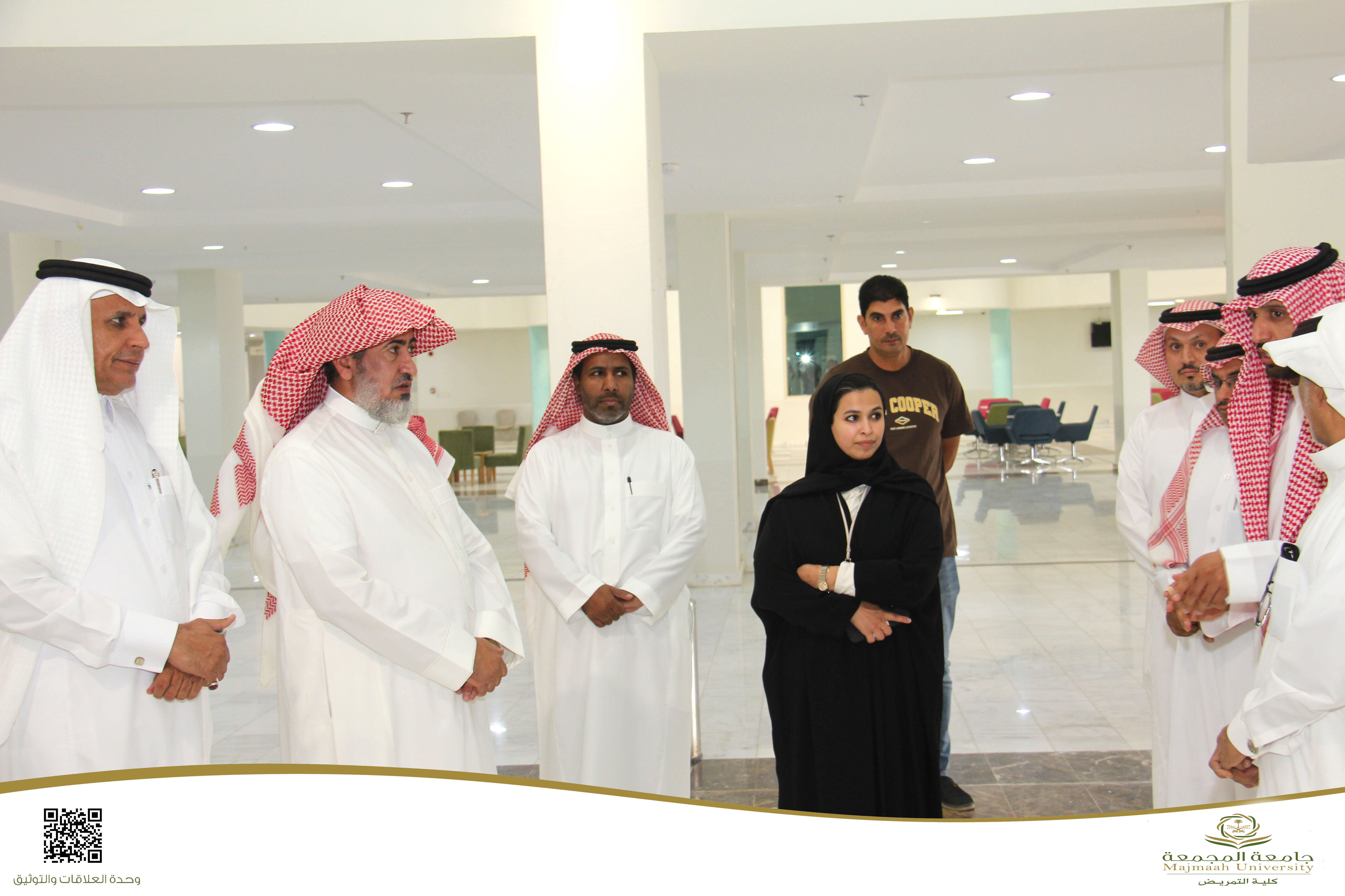 زيارة وكيل الجامعة للتنمية والاستثمار للكلية