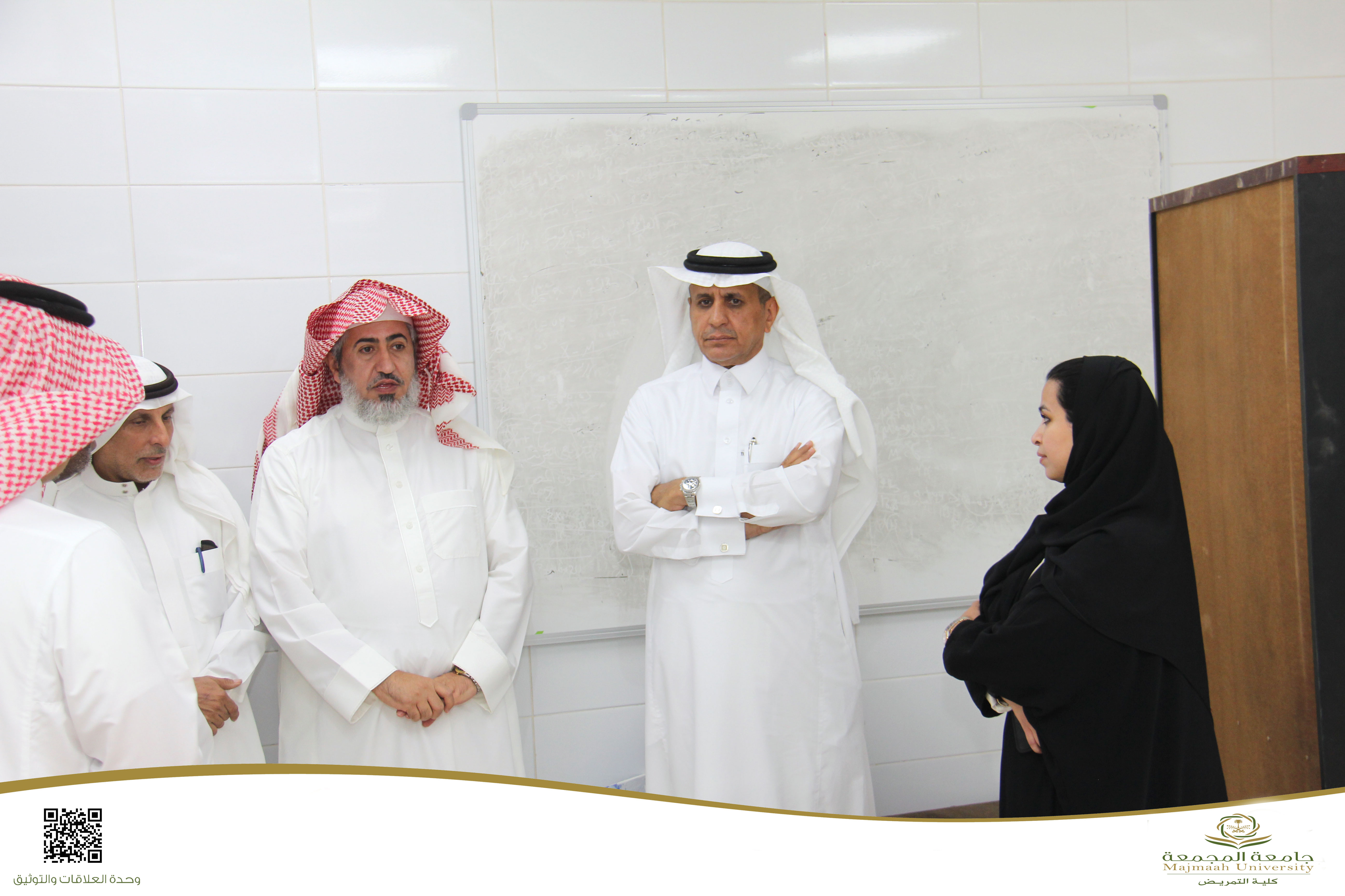 زيارة وكيل الجامعة للتنمية والاستثمار للكلية