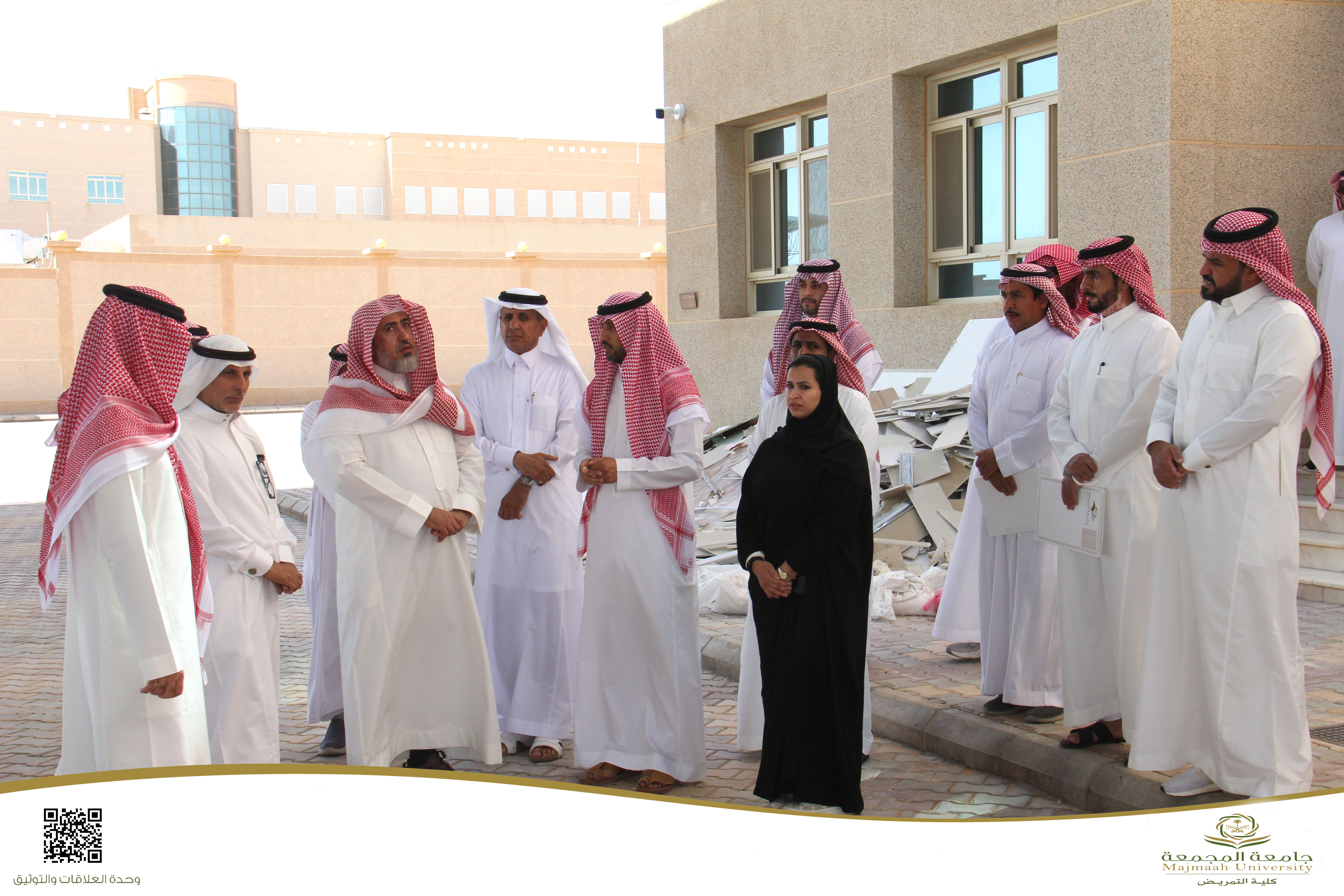 زيارة وكيل الجامعة للتنمية والاستثمار للكلية