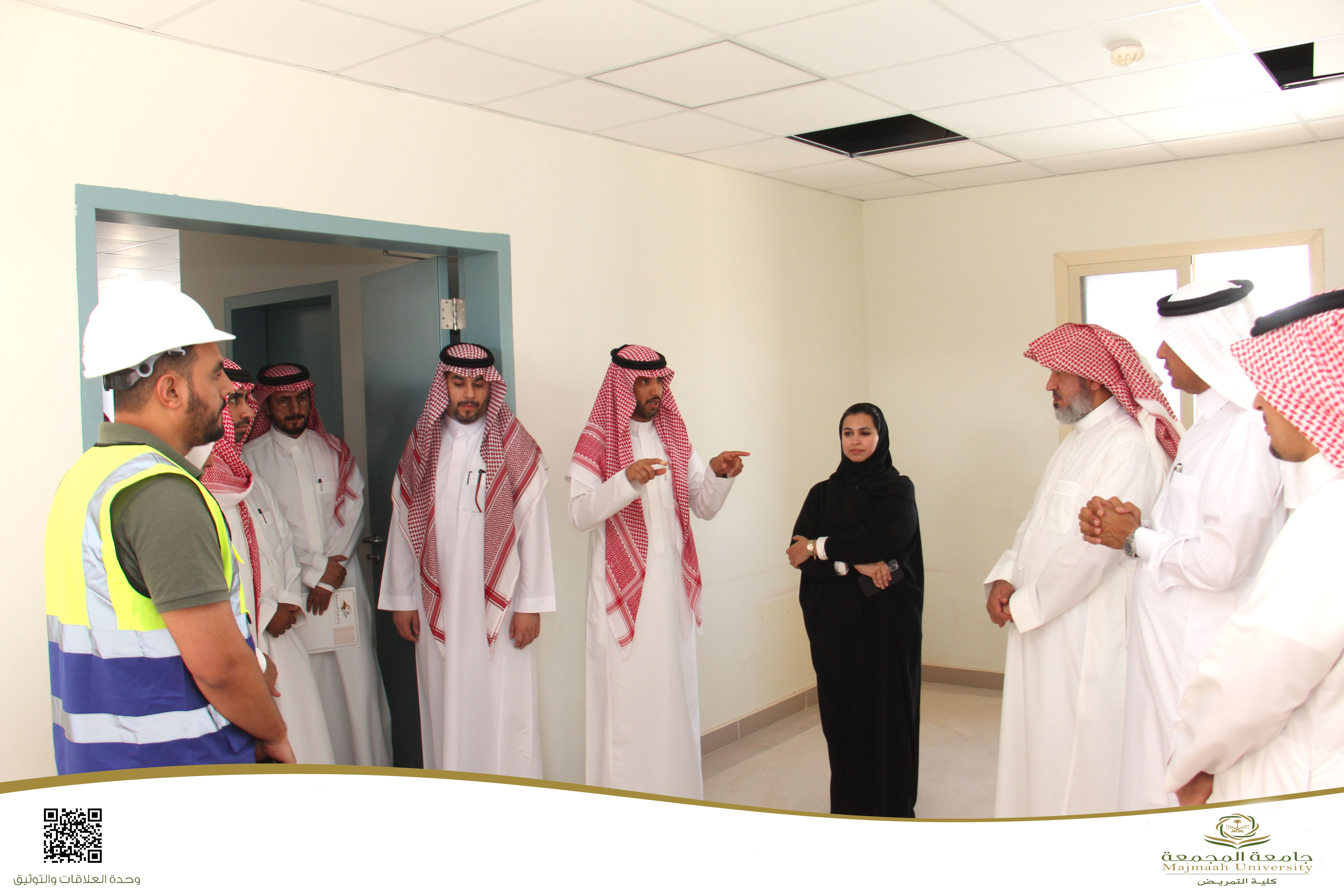 زيارة وكيل الجامعة للتنمية والاستثمار للكلية