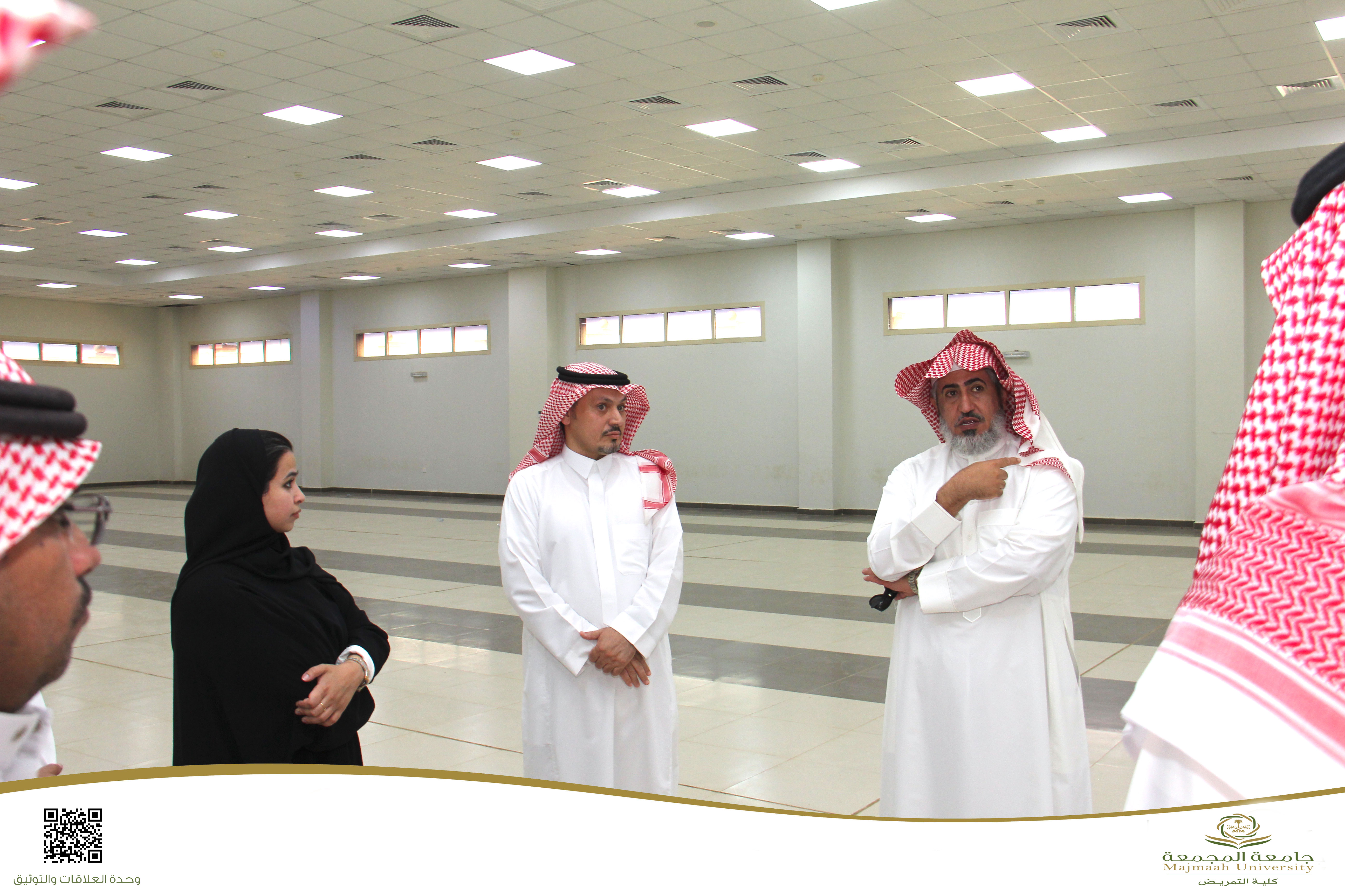 زيارة وكيل الجامعة للتنمية والاستثمار للكلية