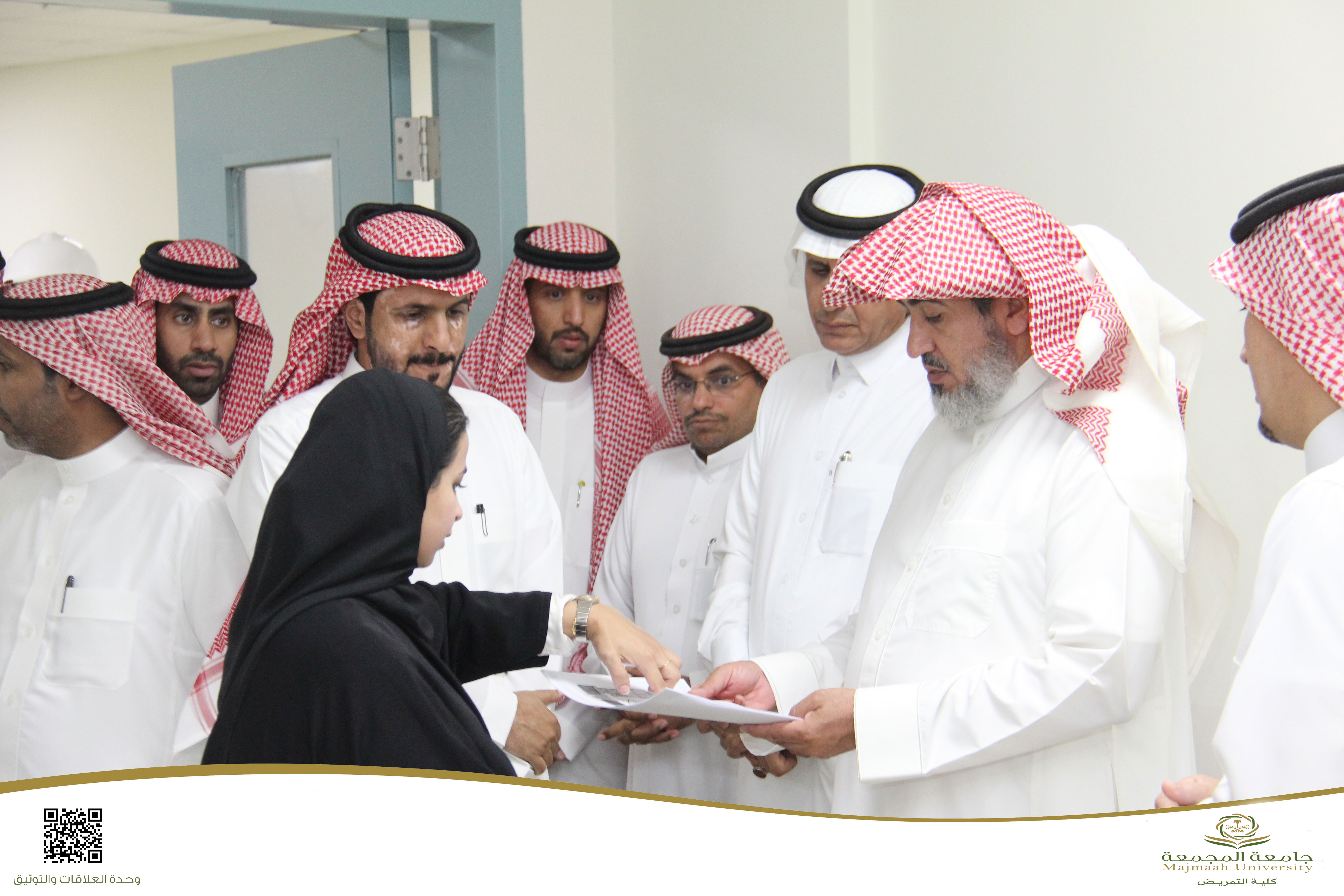زيارة وكيل الجامعة للتنمية والاستثمار للكلية