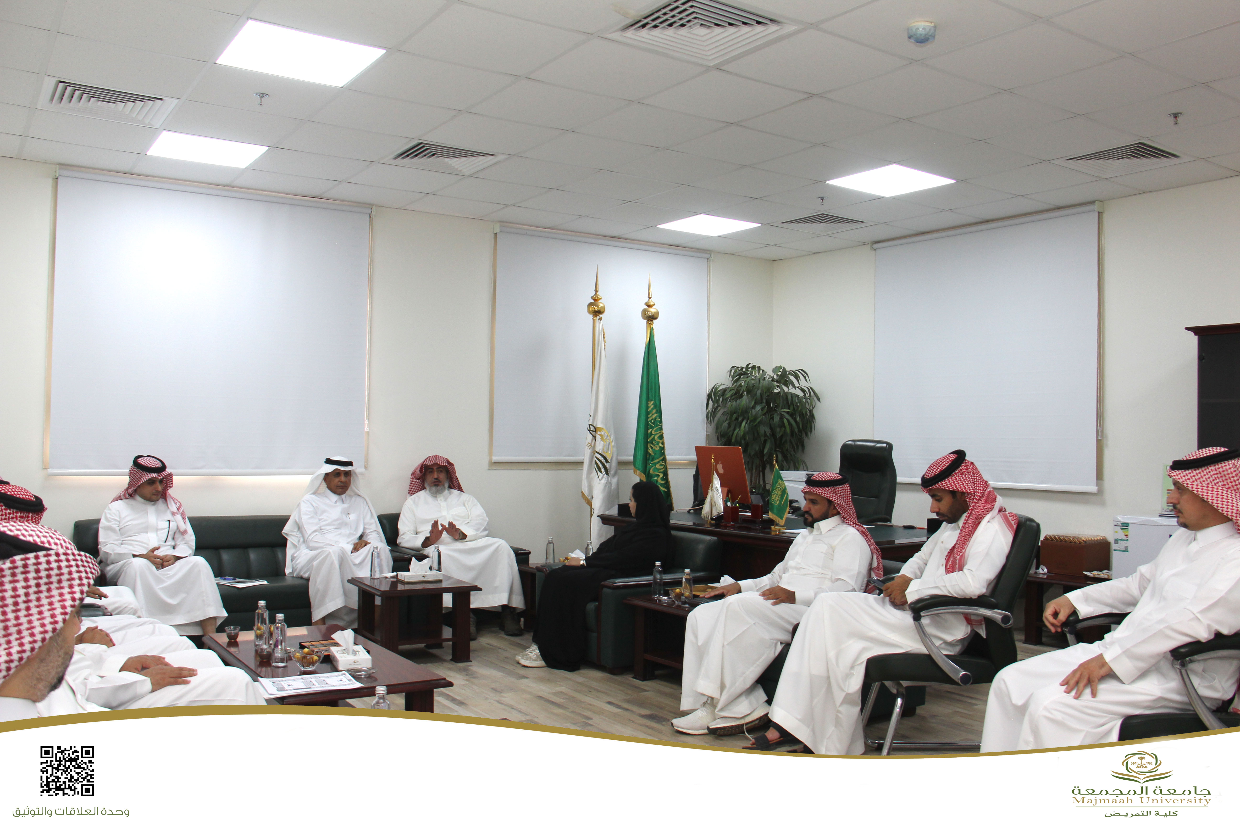 زيارة وكيل الجامعة للتنمية والاستثمار للكلية