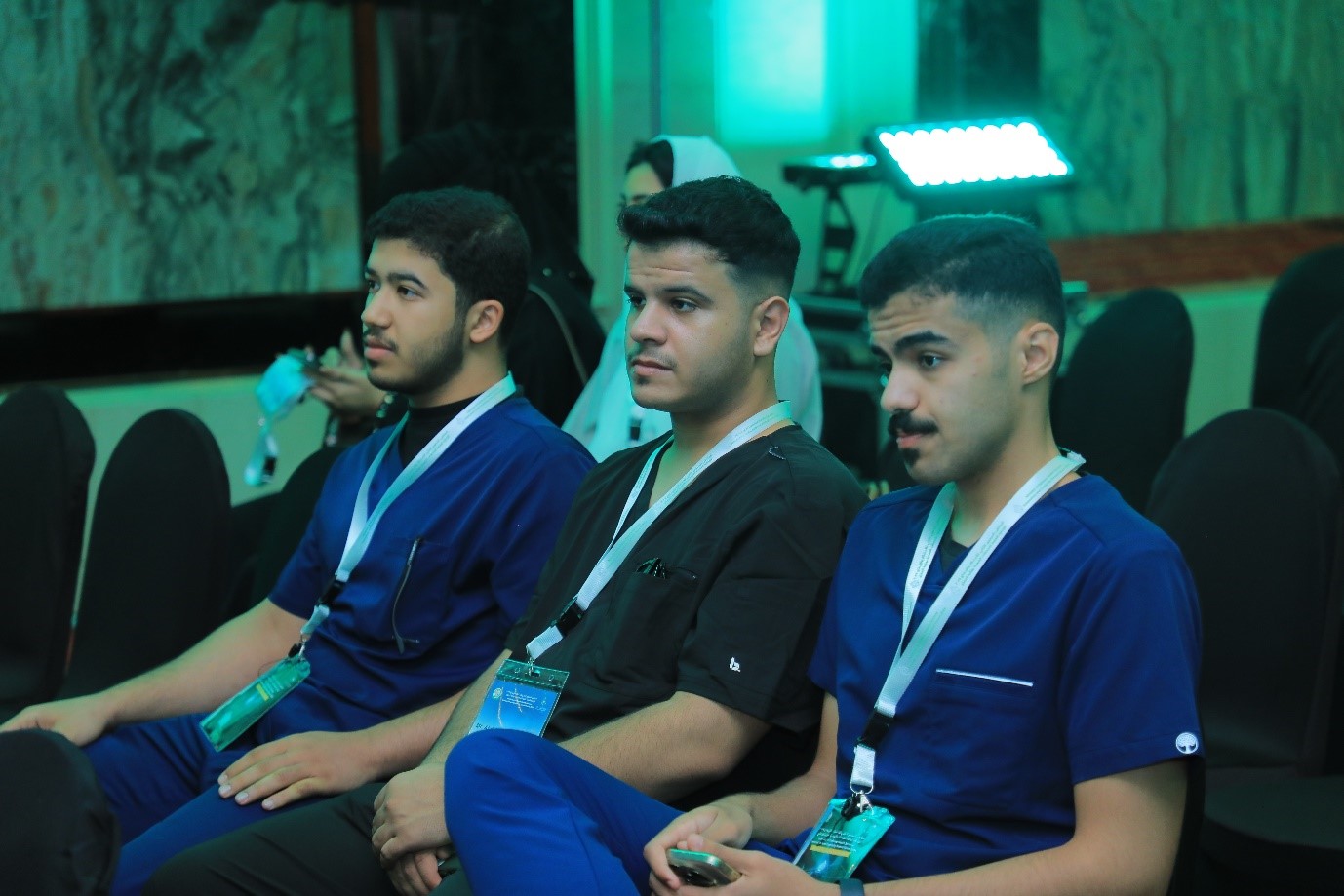 مشاركة طلاب كلية التمريض في الملتقى السنوي الثاني للابتكار والإبداع 2024 للإدارة العامة للخدمات الصحية بوزارة الدفاع