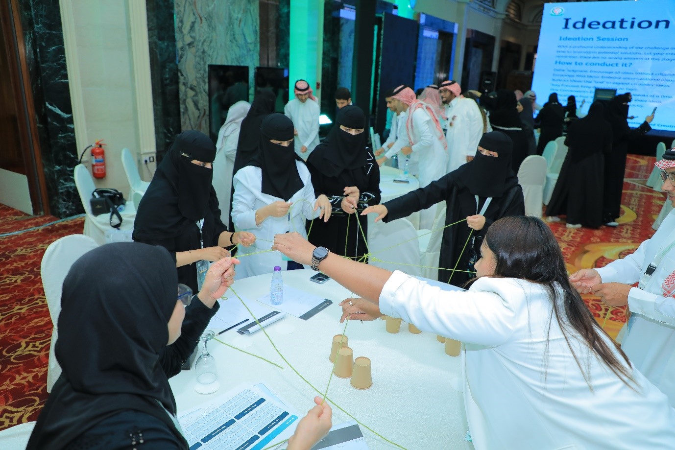مشاركة طلاب كلية التمريض في الملتقى السنوي الثاني للابتكار والإبداع 2024 للإدارة العامة للخدمات الصحية بوزارة الدفاع