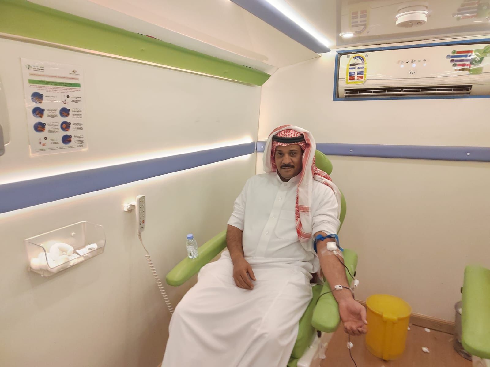 بمناسبة اليوم الوطني مرصد المسؤولية الاجتماعية ينفذ حملة تبرع بالدم في بلدية جلاجل
