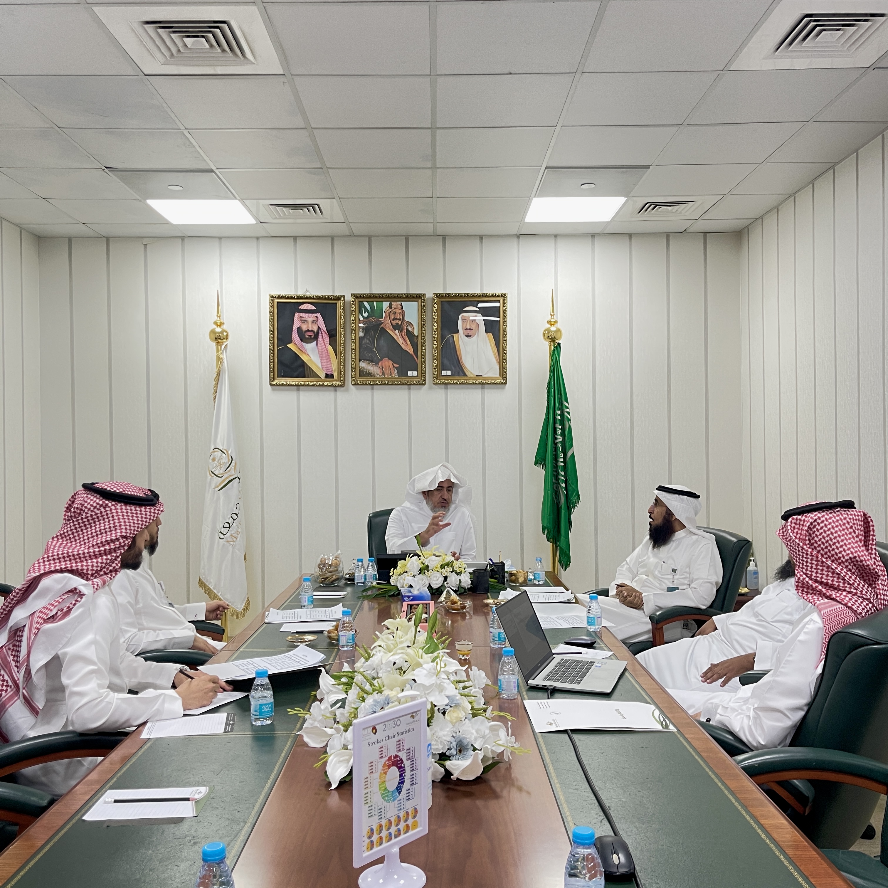 وكيل الجامعة للتنمية والاستثمار يطلع على الخطة التنفيذية لتأسيس أوقاف جامعة المجمعة