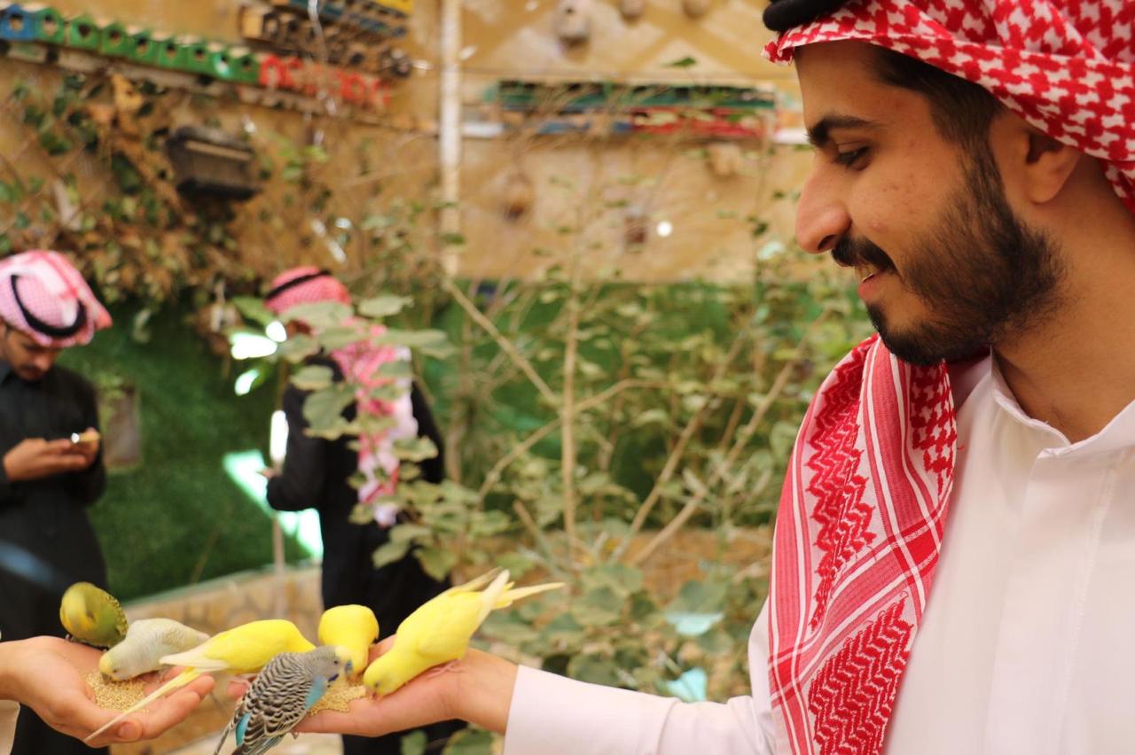 طلاب الكلية التطبيقية بالمجمعة يزورون محمية بيروش بالغاط