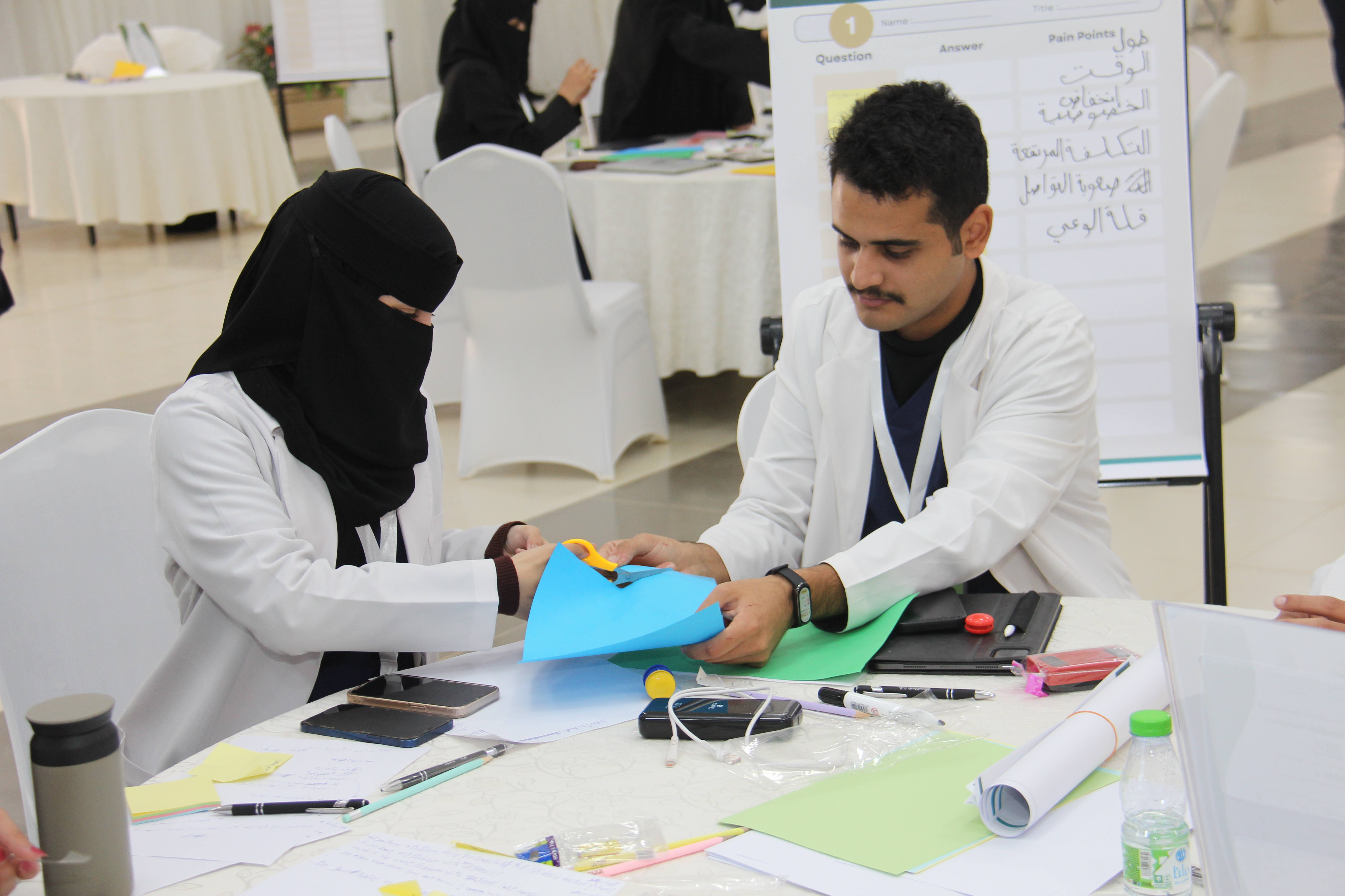 كلية التمريض تنظم هاكاثون الابتكار الصحي 2025