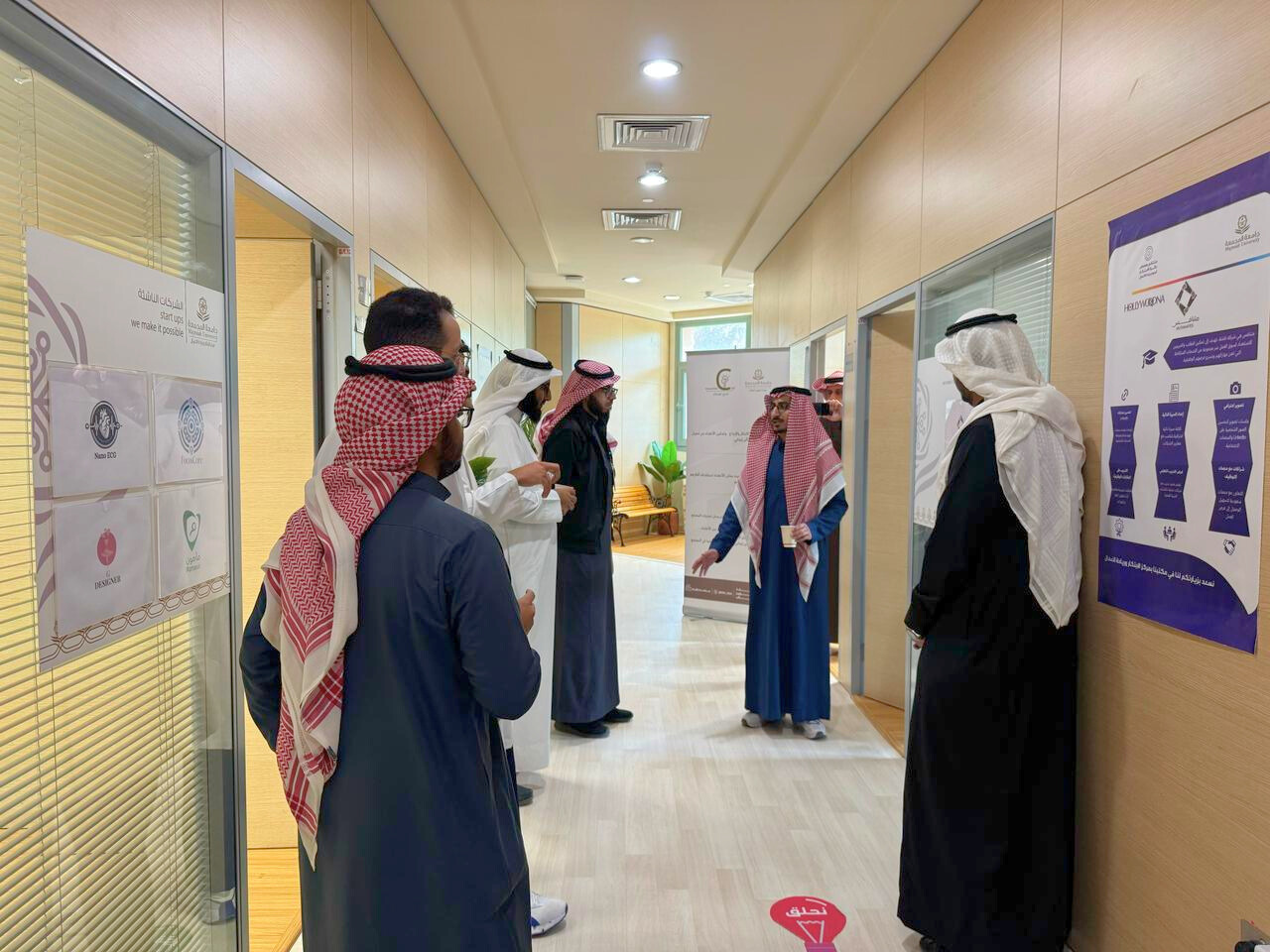 مركز الابتكار يستقبل وفد كلية الطب لتعزيز الابتكار وريادة الأعمال في المجال الصحي