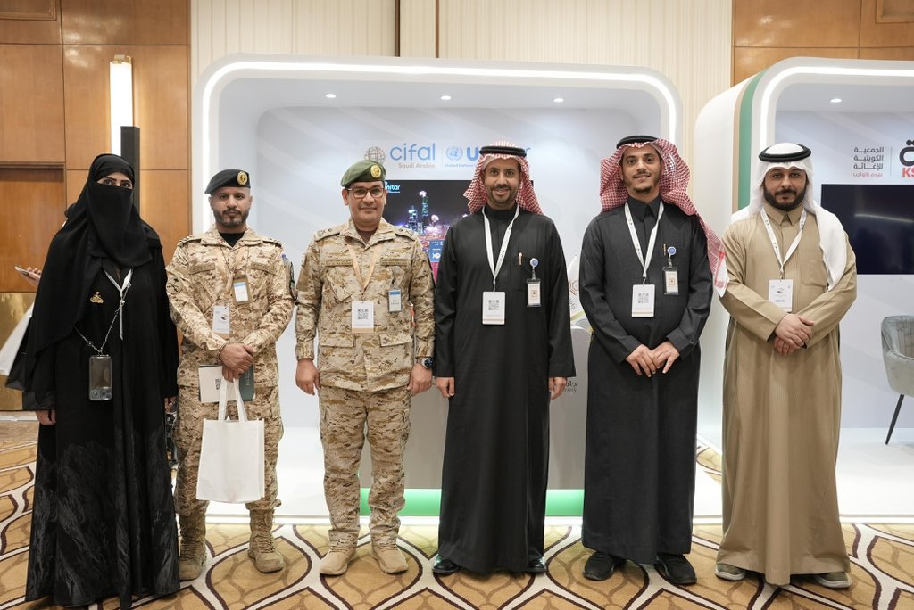 اختتام مشاركة مركز سيفال السعودية في منتدى الرياض الدولي الإنساني