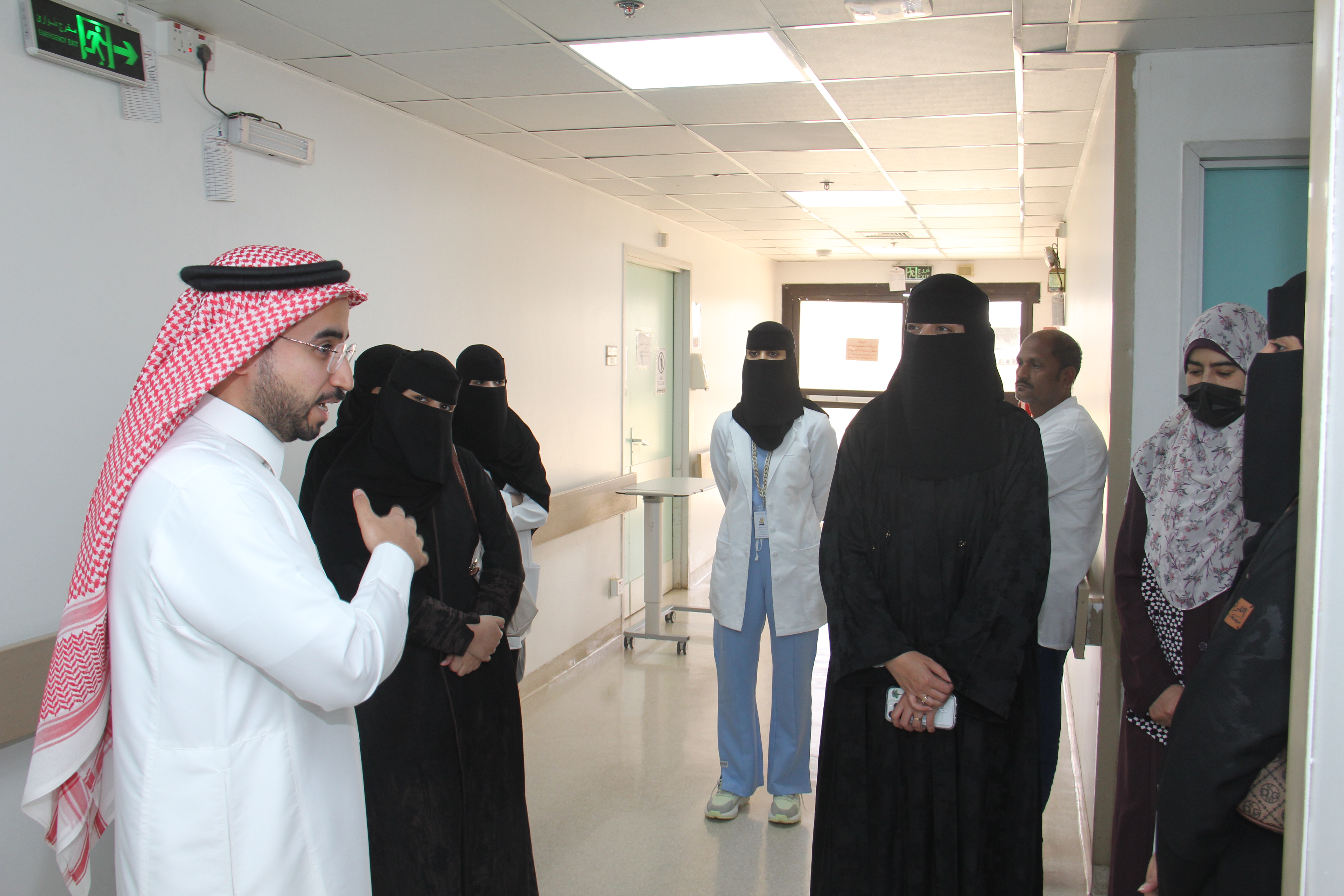 كلية التمريض تنظم مبادرة مجتمعية بمناسبة عيد الفطر المبارك
