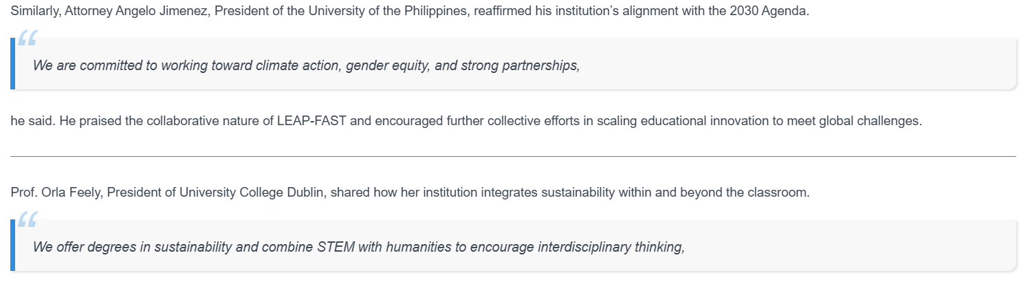 SDG 17.2.2 Initiating and participating in cross-sectoral dialogue about the SDGs - Image015