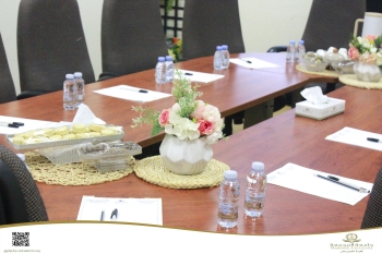 كلية التمريض تستقبل طالبات كلية العمارة والتصميم الداخلي بالجامعة
