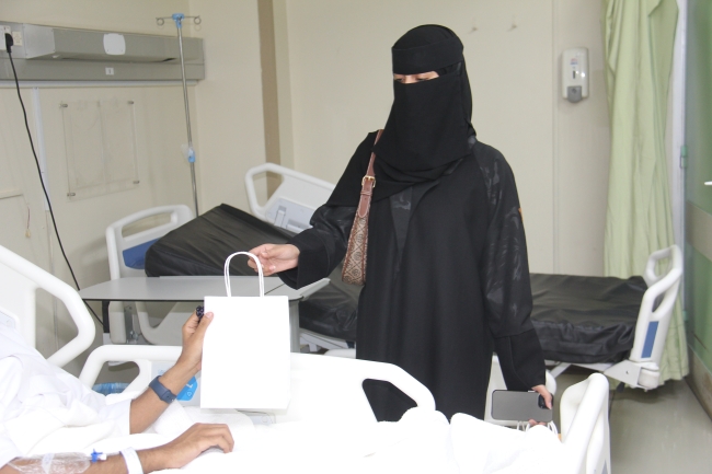 كلية التمريض تنظم مبادرة مجتمعية بمناسبة عيد الفطر المبارك