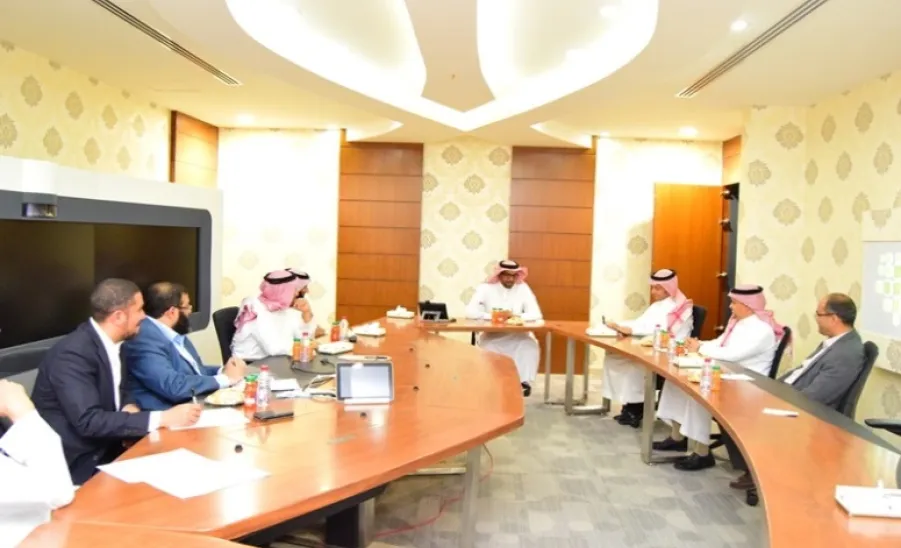 Delegation of the Deanship of Scientific Research in a visit to the College of Computer Science and Information  - 