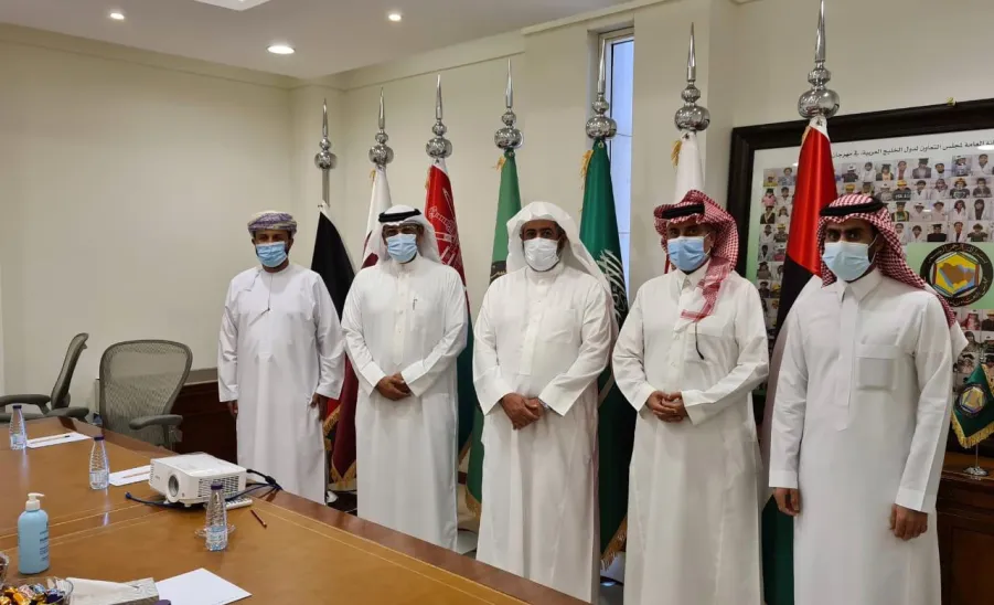 وكيل الجامعة يعقد اجتماعاً مع أمانة مجلس التعاون الخليجي العربي - الجامعة