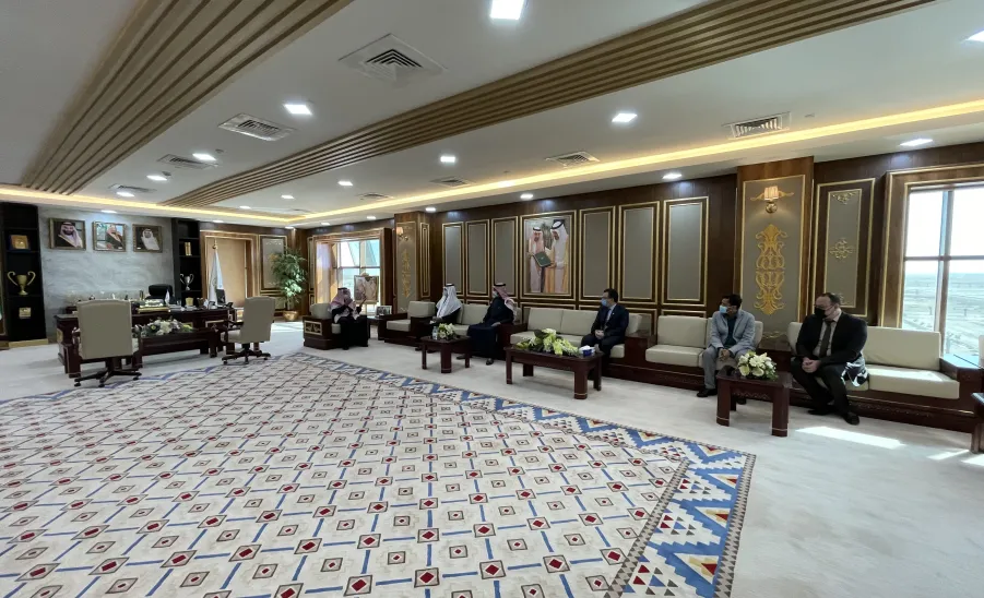 معالي رئيس الجامعة يستقبل قيادات كلية الهندسة و عدد من اعضاء هيئة التدريس الحاصلين على افضل2% من العلماء وفقا لتصنيف عالمي - ]U,M