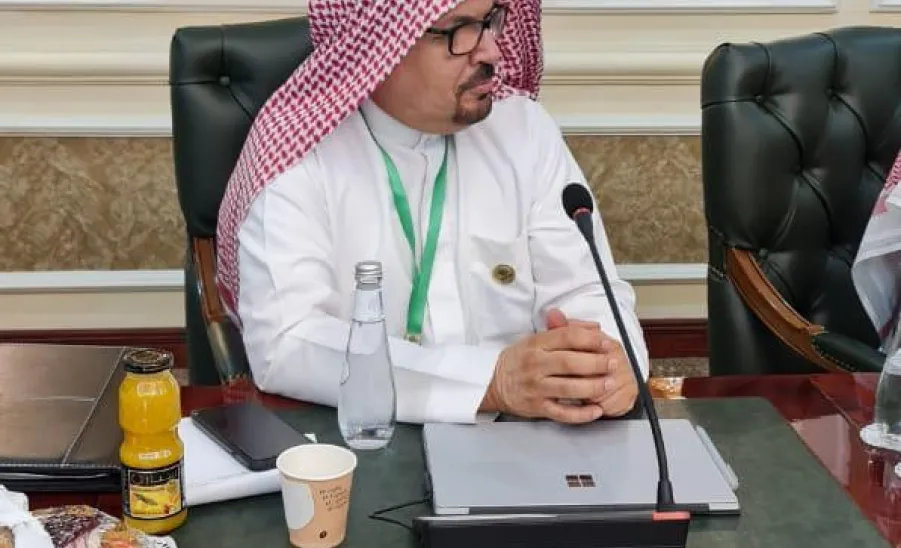 مشاركة مدير أوقاف الجامعة في اللقاء الثاني عشر لأمناء ومسؤولي الأوقاف في الجامعات السعودية وورشة العمل المصاحبة - صورة لمشاركة د. أحمد الدعجاني في أعمال اللقاء الثاني عشر لأمناء ومسؤولي أوقاف الجامعات السعودية