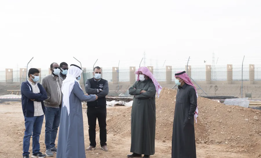 وكيل الجامعة يقوم بجولاتٍ تفقديةٍ لمشاريع المدينة الجامعية بالمجمعة - وكيل الجامعة يقوم بجولاتٍ تفقديةٍ لمشاريع المدينة الجامعية بالمجمعة