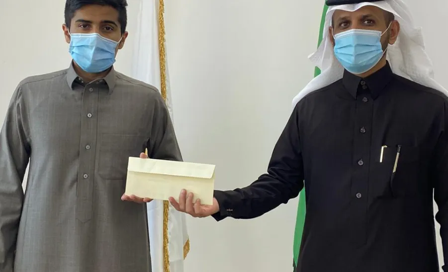College of Engineering conducts standardized tests and awards winning students   -  " كلية الهندسة تعقد الاختبارات الهندسية المعيارية وتكرم الفائزين"