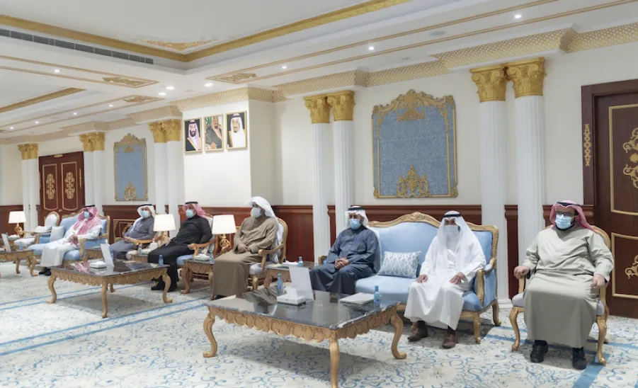 معالي رئيس الجامعة يرعى حفل مسابقة حفظ القرآن الكريم والسنة النبوية على جائزة معاليه للعام الجامعي 1442هـ -  الجامعة