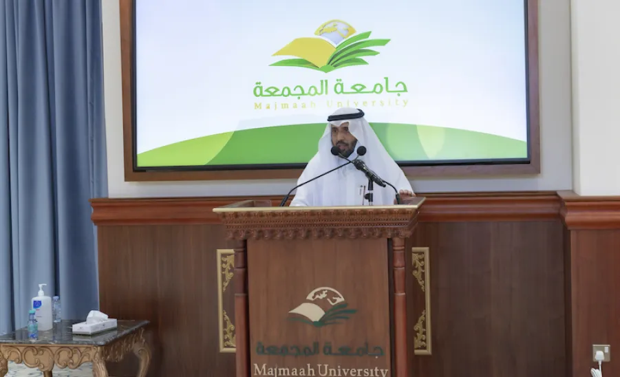 معالي رئيس الجامعة يرعى حفل مسابقة حفظ القرآن الكريم والسنة النبوية على جائزة معاليه للعام الجامعي 1442هـ -  الجامعة