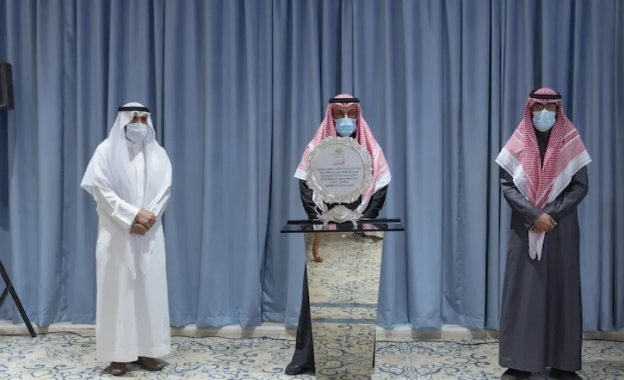 معالي رئيس الجامعة يكرم الفائزين والفائزات بمسابقة معاليه للقرآن والسنة - 9