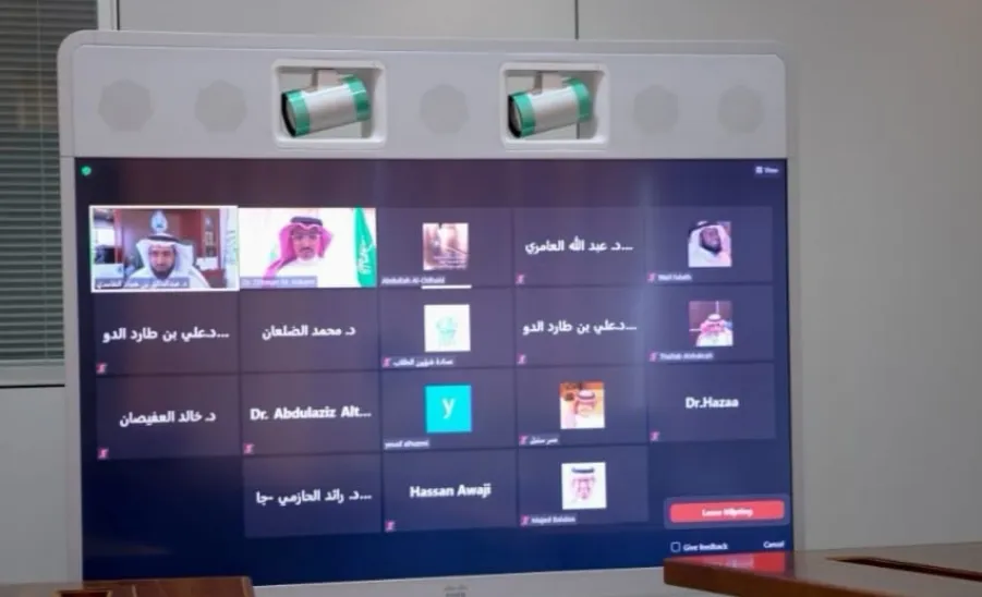 سعادة عميد شؤون الطلاب الدكتور خالد بن إبراهيم العفيصان يشارك في الاجتماع الثامن عشر للجنة عمداء شؤون الطلاب في جامعات المملكة. - 2