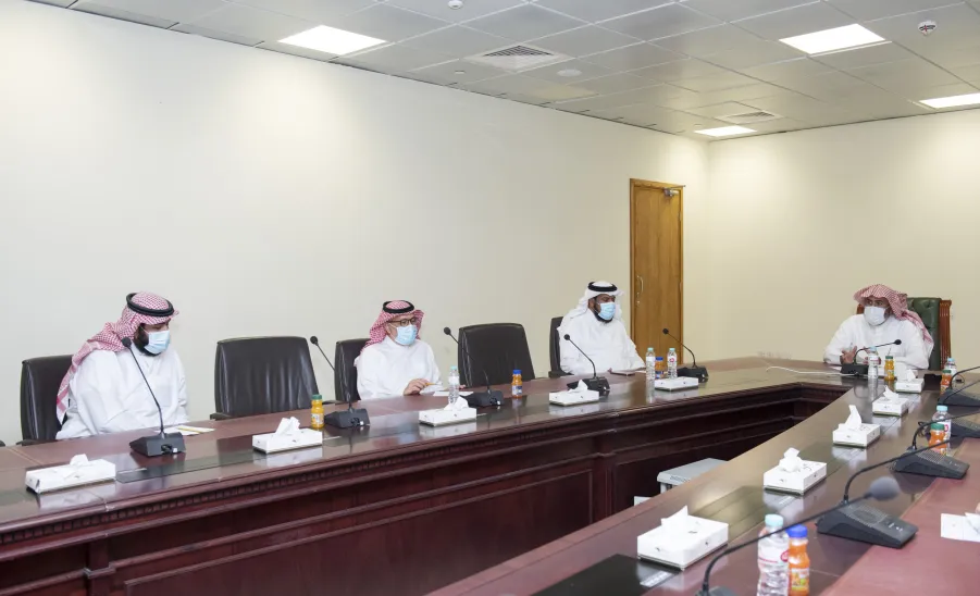 وكيل الجامعة يرعى لقاء الإدارة العامة للتطوير التنظيمي بعنوان ( تصويب بعض الممارسات الإجرائية ) - ]U,M