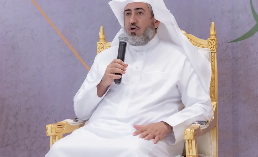 وسط إجراءات احترازية وباتباع التعليمات الوقائية : الجامعة تقيم حفل المعايدة السنوي لعيد الفطر المبارك - an