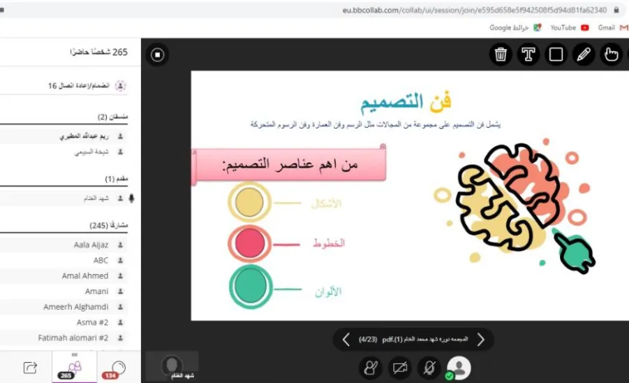 A Course on "Graphic Design for Beginners"  - دورة تدريبية بعنوان ( تبسيط التصميم الجرافيكي للمبتدئين )