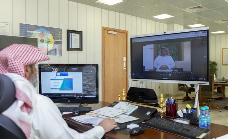 الجامعة تختتم أعمال ملتقى أفضل ممارسات العمل الخدمي خلال جائحة كورونا بالجامعات السعودية - ]U,M