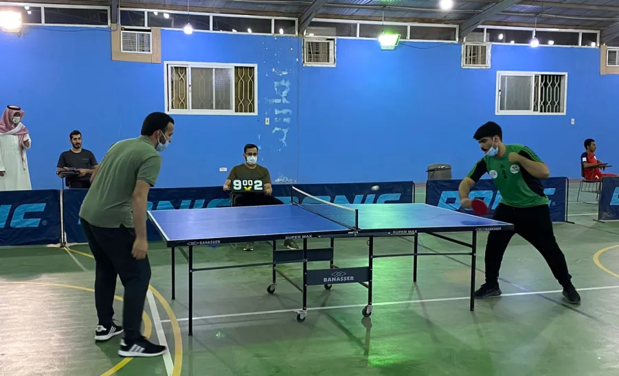 كلية علوم الحاسب والمعلومات تحقق المركز الثاني في نهائي الجامعة لكرة الطاولة -  2