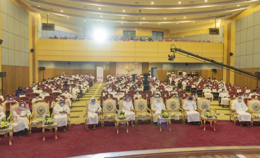  عمادة شؤون الطلاب تقيم لقاء الطلبة المستجدين السنوي - جامعة المجمعة