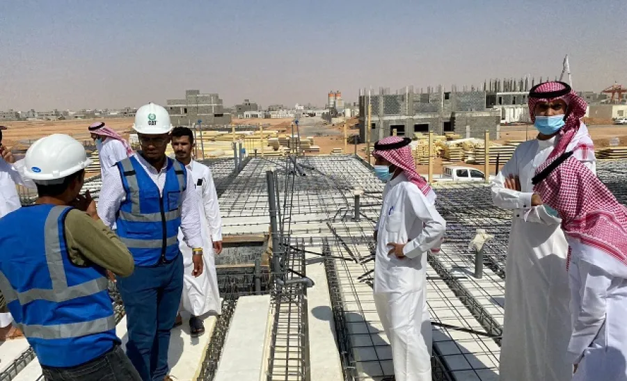 رحلة علمية من قسم الهندسة المدنية والبيئية الى مشروع الاسكان بمحافظة المجمعة  - رحلة علمية من قسم الهندسة المدنية والبيئية الى مشروع الاسكان بمحافظة المجمعة 