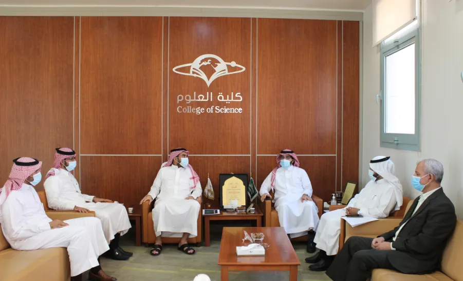Accreditation working team visits College of Science to check Mathematics Program  - فريق الاعتماد 