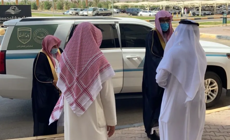 Vice Rector welcomes Director of General Presidency Branch for the Promotion of Virtue and the Prevention of Vice in Riyadh Region -  استقبال مدير الهيئات