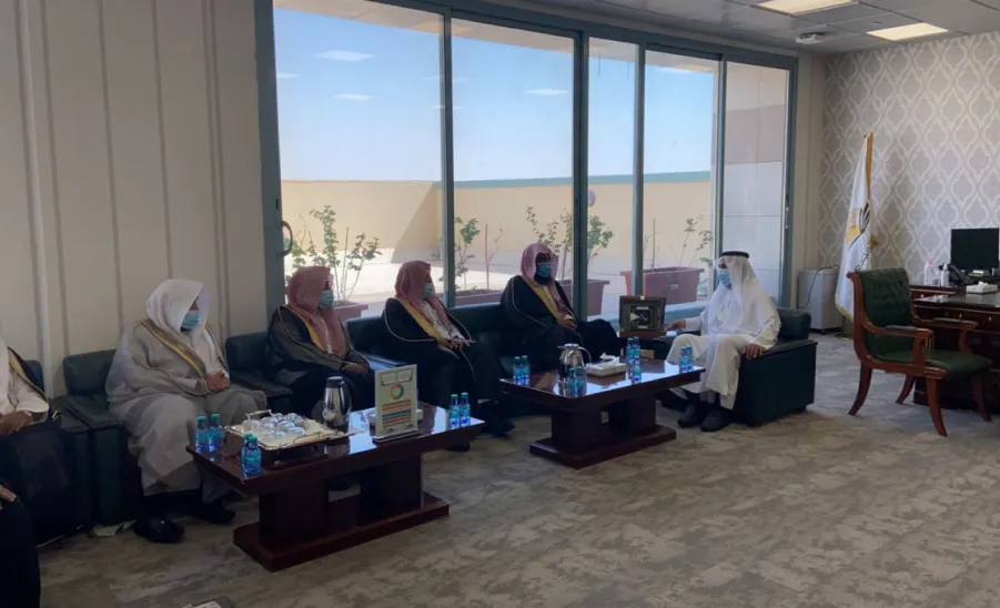 Vice Rector welcomes Director of General Presidency Branch for the Promotion of Virtue and the Prevention of Vice in Riyadh Region -  استقبال مدير الهيئات