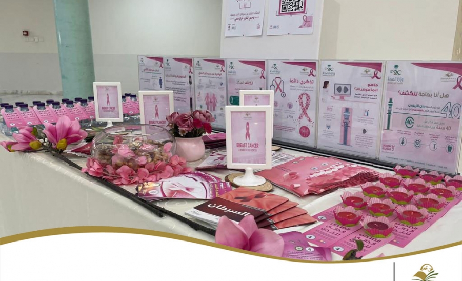 فعالية اليوم العالمي لسرطان الثدي