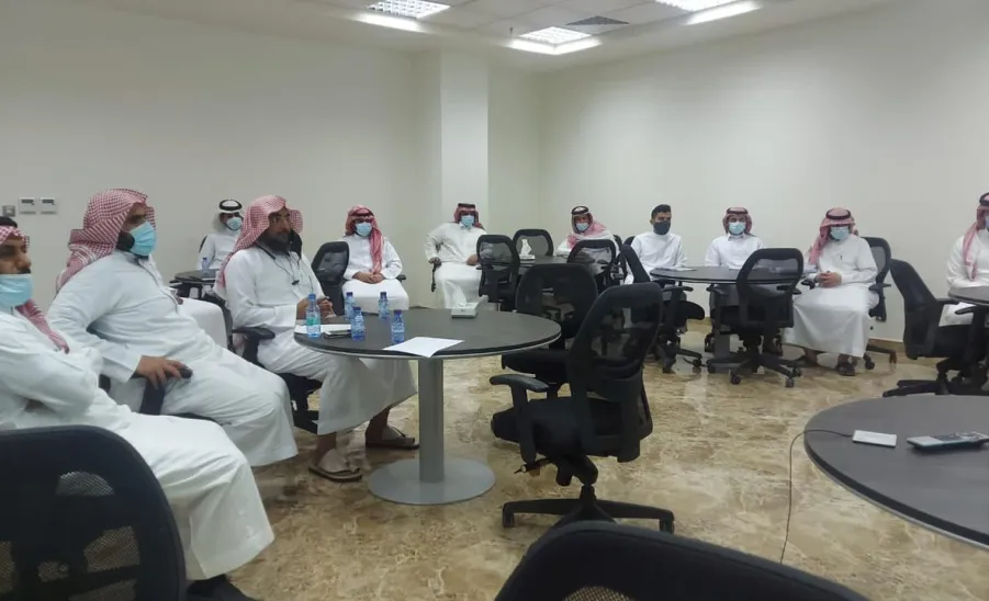 The College organizes a symposium entitled: (King Salman is a Journey of Giving and Loyalty)
 - 1